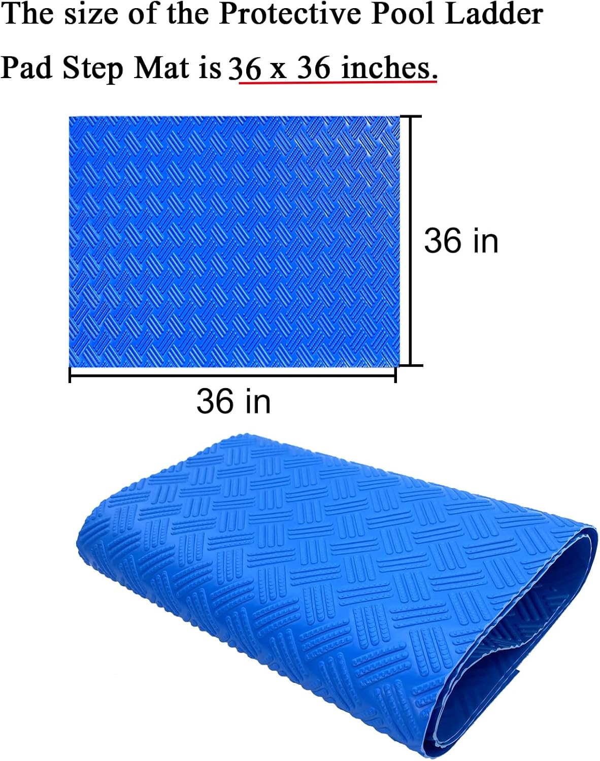 SJH Tapis D'échelle De Piscine Tapis De Protection Pour échelle De
