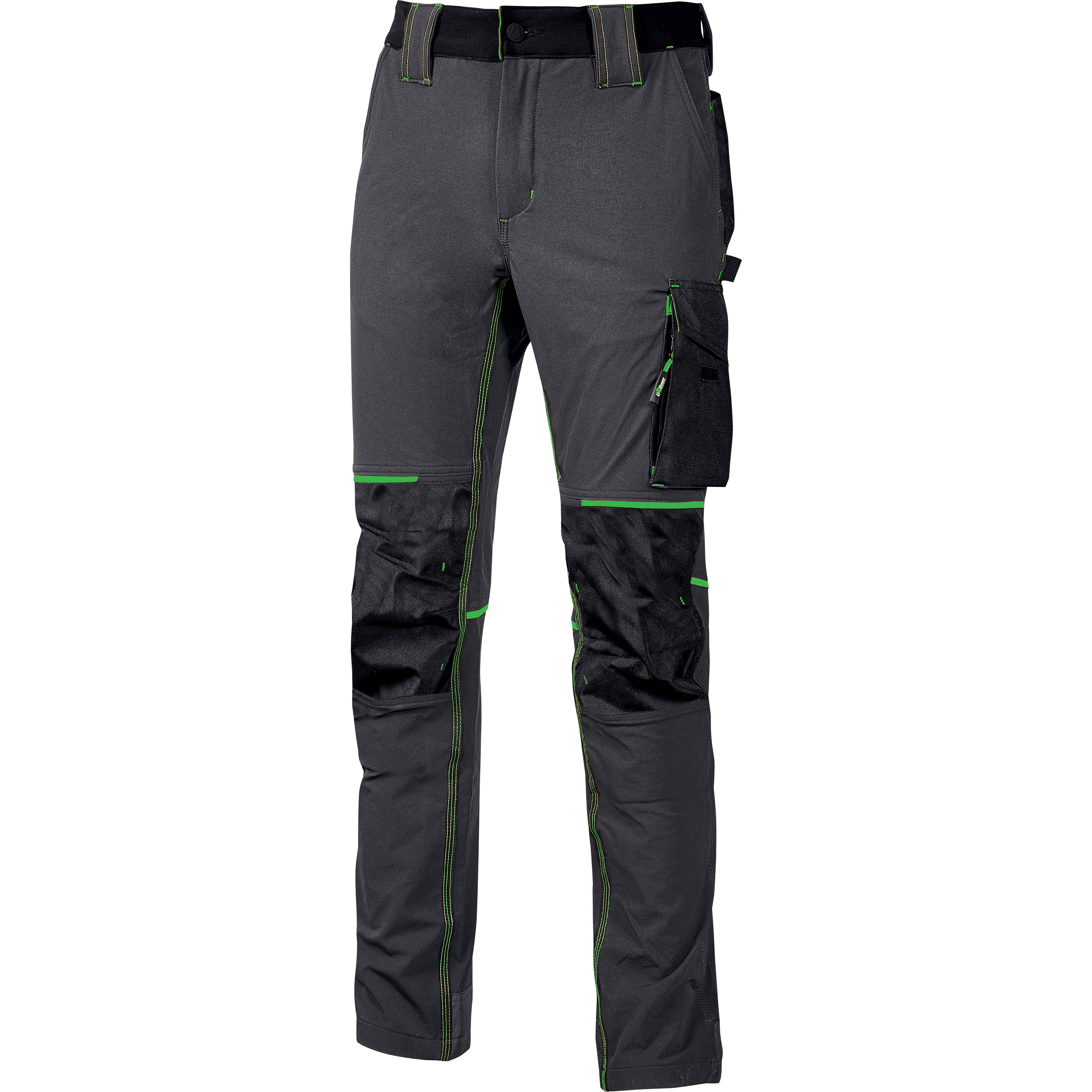 Pantalon ATOM Gris/Vert - U Power - Taille L - 6