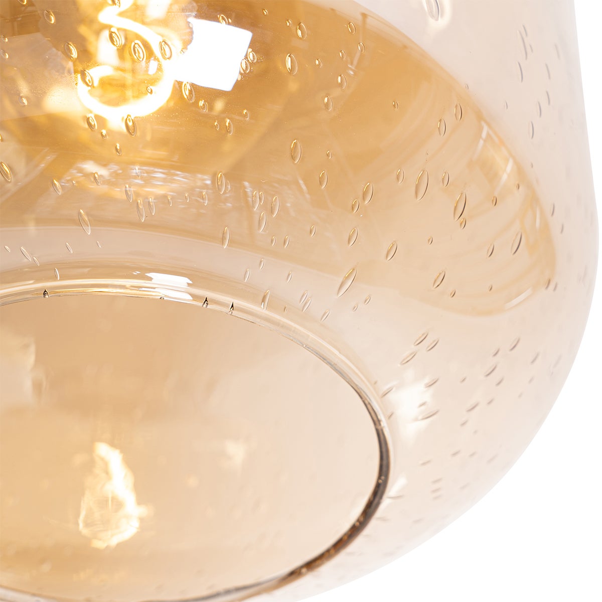 Qazqa design plafonnier - Zuzanna - orange, rond, max. 40w, e27, 25cm, idéal pour la chambre et le salon - 5
