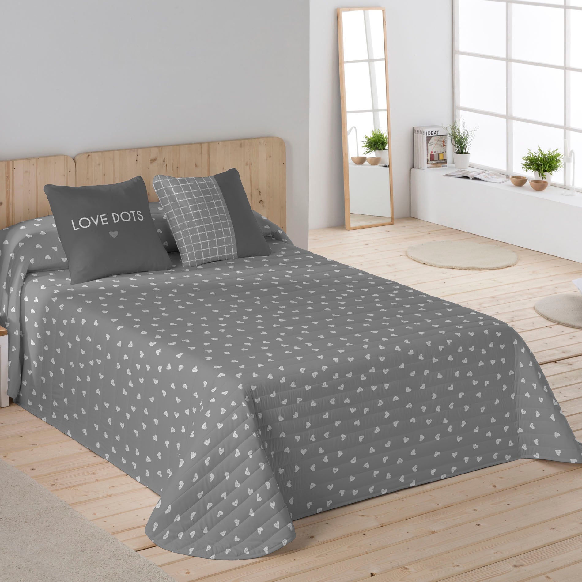 Moumoute Orange Casimir - Descente De Lit Ou Couverture Vintage 150x150 Cm