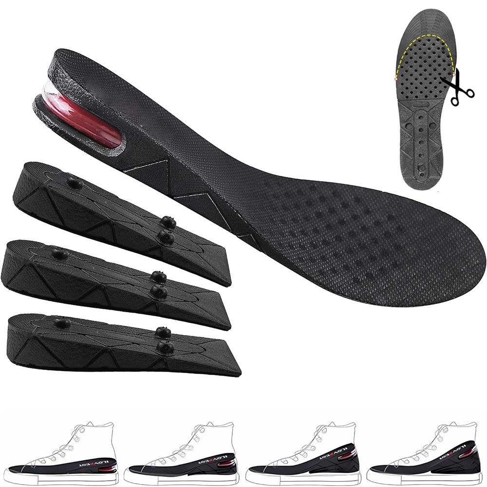 Semelle intérieure 4D Cloud Technology - Semelles orthopédiques 4D en forme de U à température constante - Semelles intérieures en mousse à mémoire de forme, fasciite plantaire et soutien de la voûte