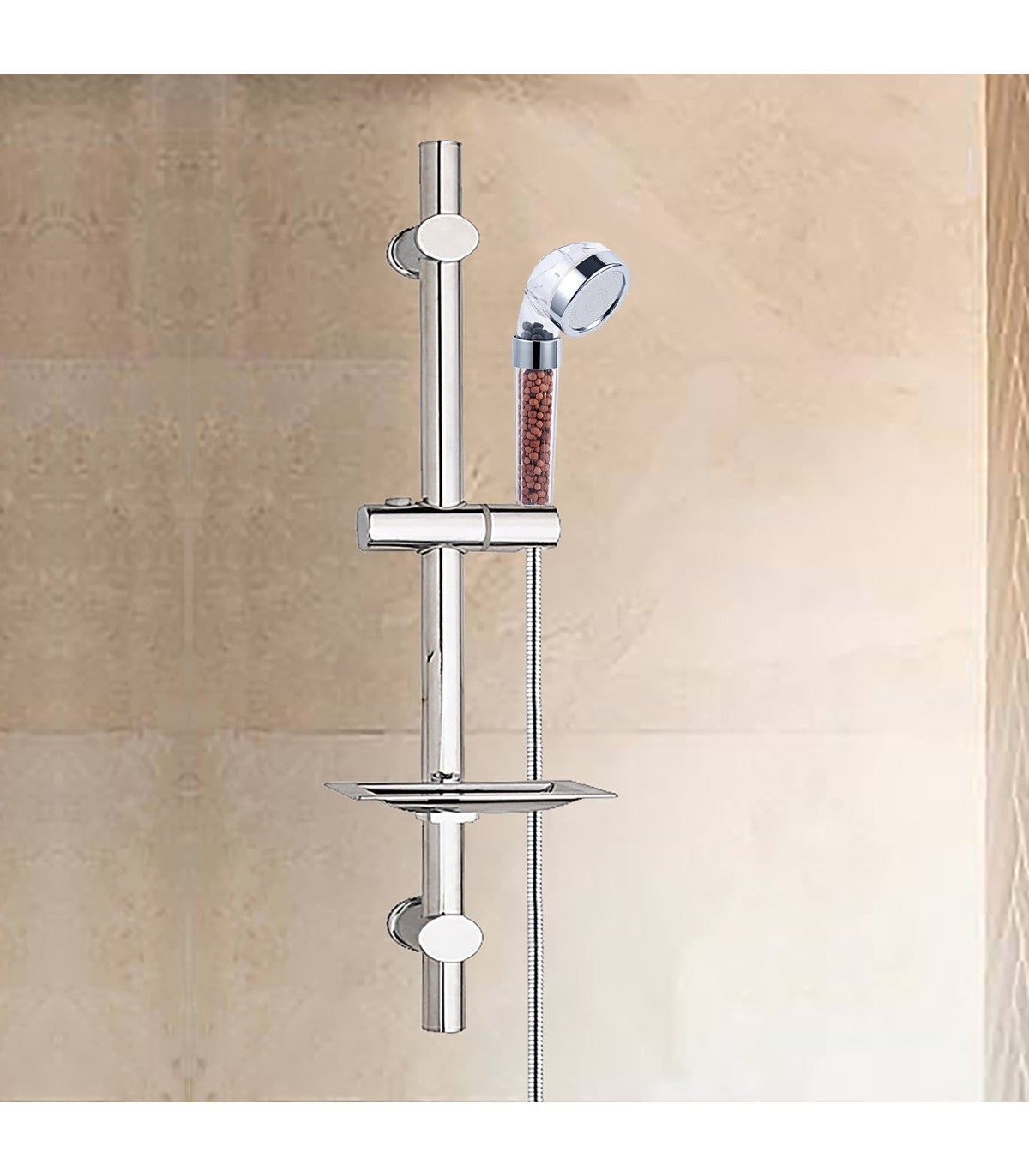 Kit Pommeau Douche Pressurisée Ions BL-1001S-ION | - 4