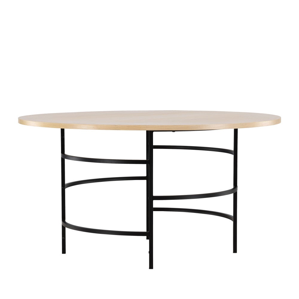 Copenhagen stół do jadalni Ø140cm whitewash.