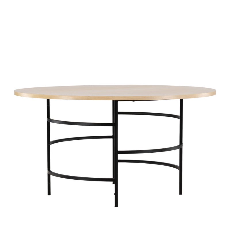 Copenhagen stół do jadalni Ø140cm whitewash.