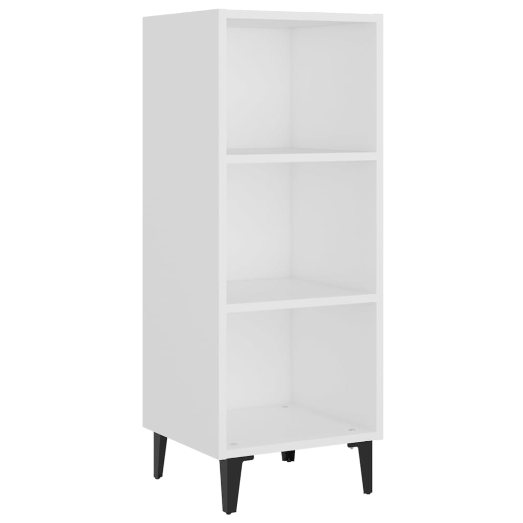 Cassettiera Stretta Vida Designs 5 Cassetti - Legno Ingegnerizzato Bianco 36x34.5x90 Cm - Foto 9