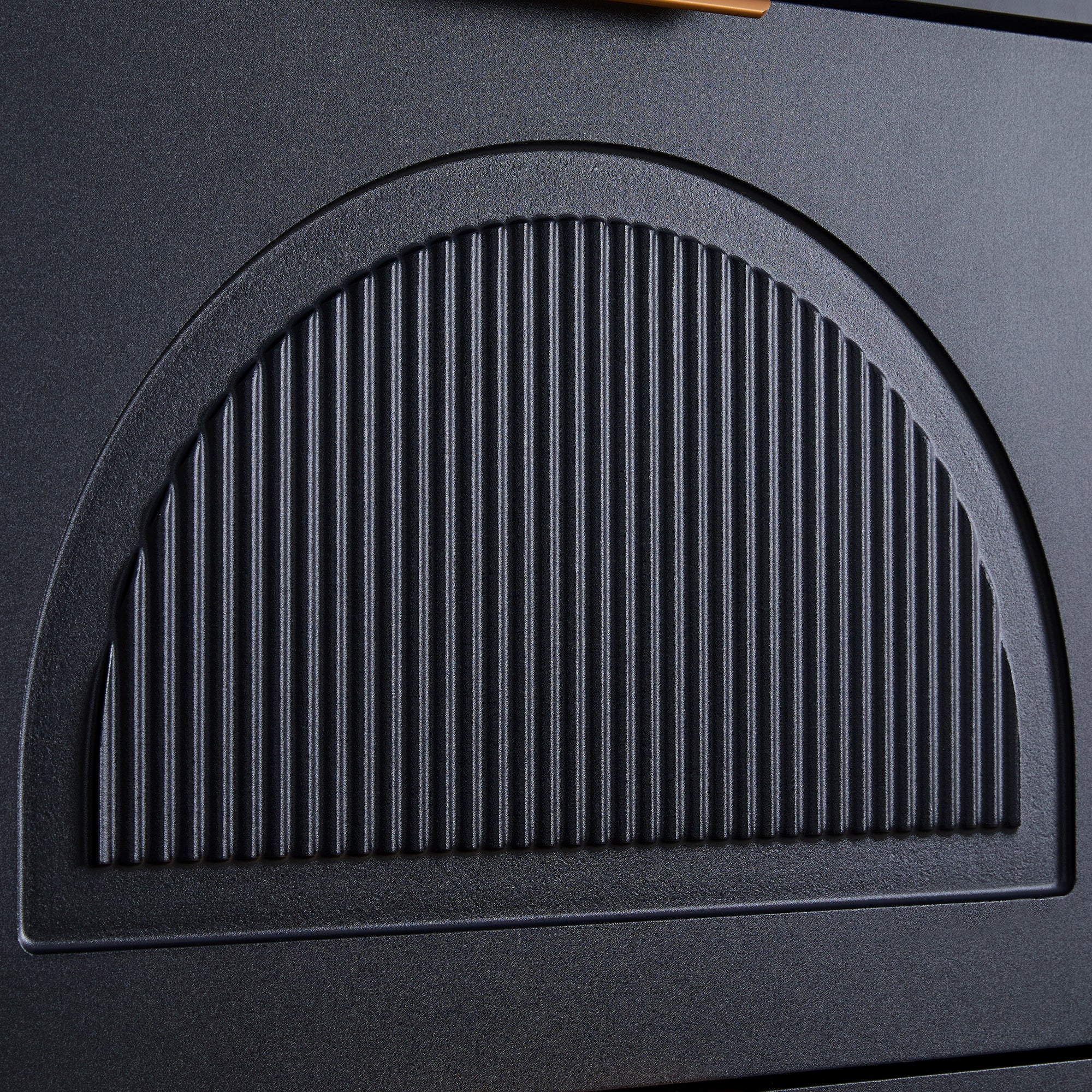 Meuble à chaussures moderne 60x24x114cm - 3 portes abattants - Noir - 9