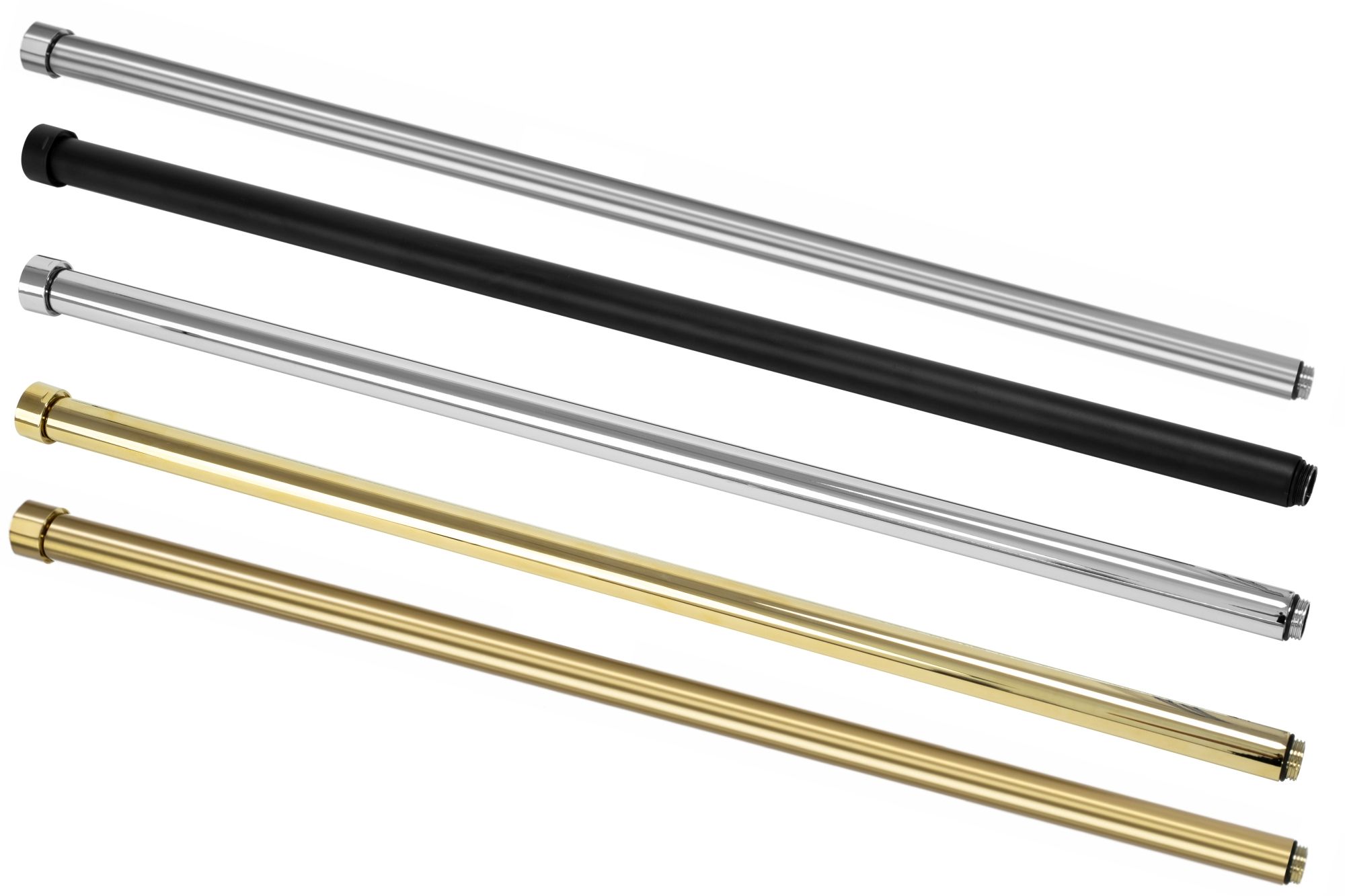 Rallonge Pour Kit De Bain-Douche Rea 60cm Brushed Gold - 2,2x2,2x61,5cm - 4