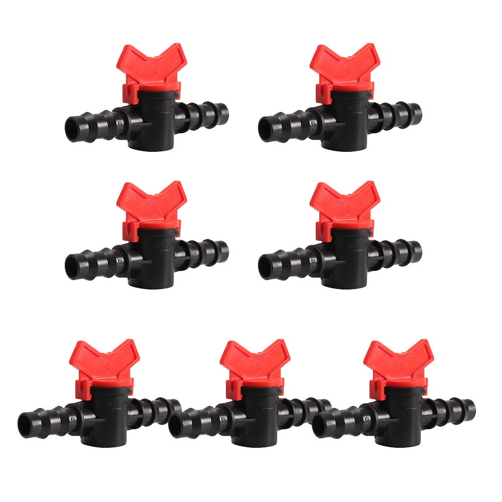 Zawór kulowy przełączający do węża 16PE, akcesoria do nawadniania szklarni i podlewania kwiatów, podwójny przełącznik węża 16 mm