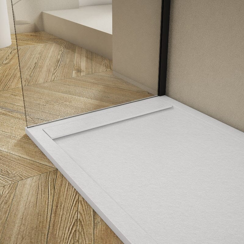 Receveur de douche 90x140cm extra plat RIBERA en résine surface — free download