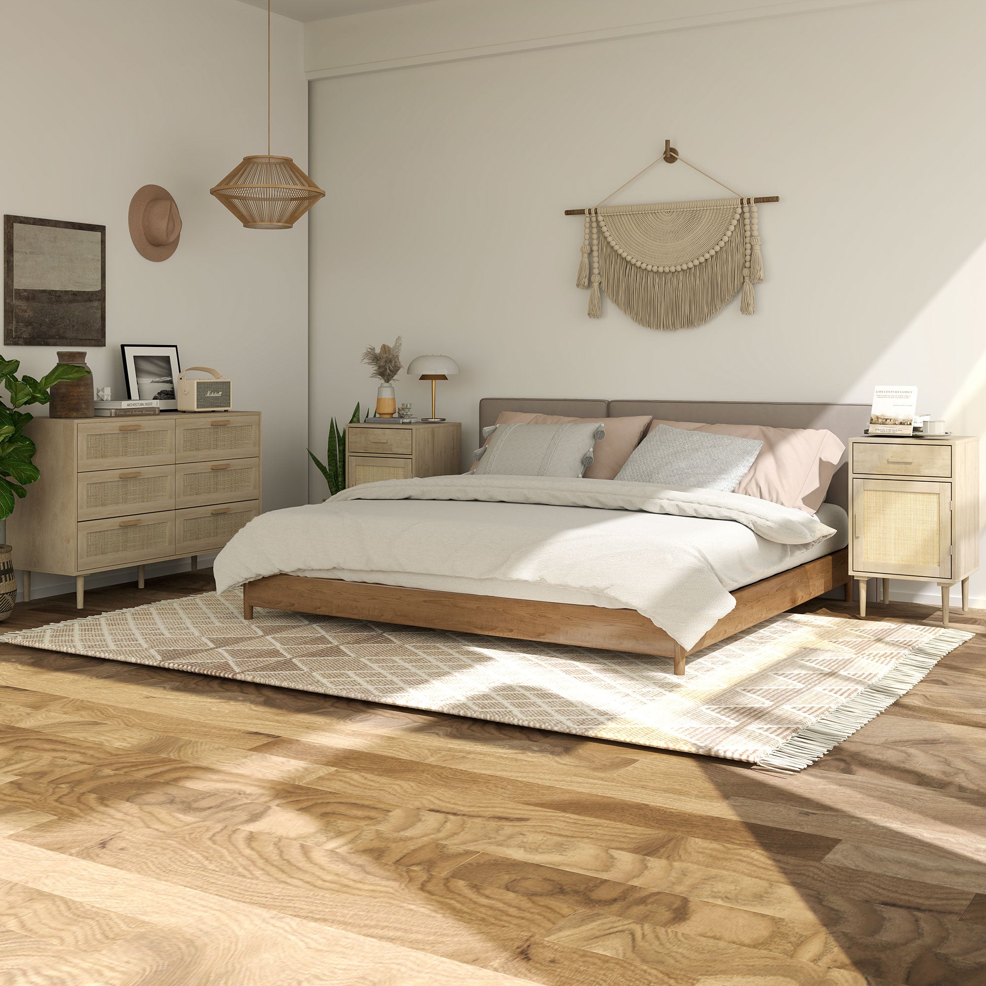 Commode Panneau de particules HOMCOM - 8