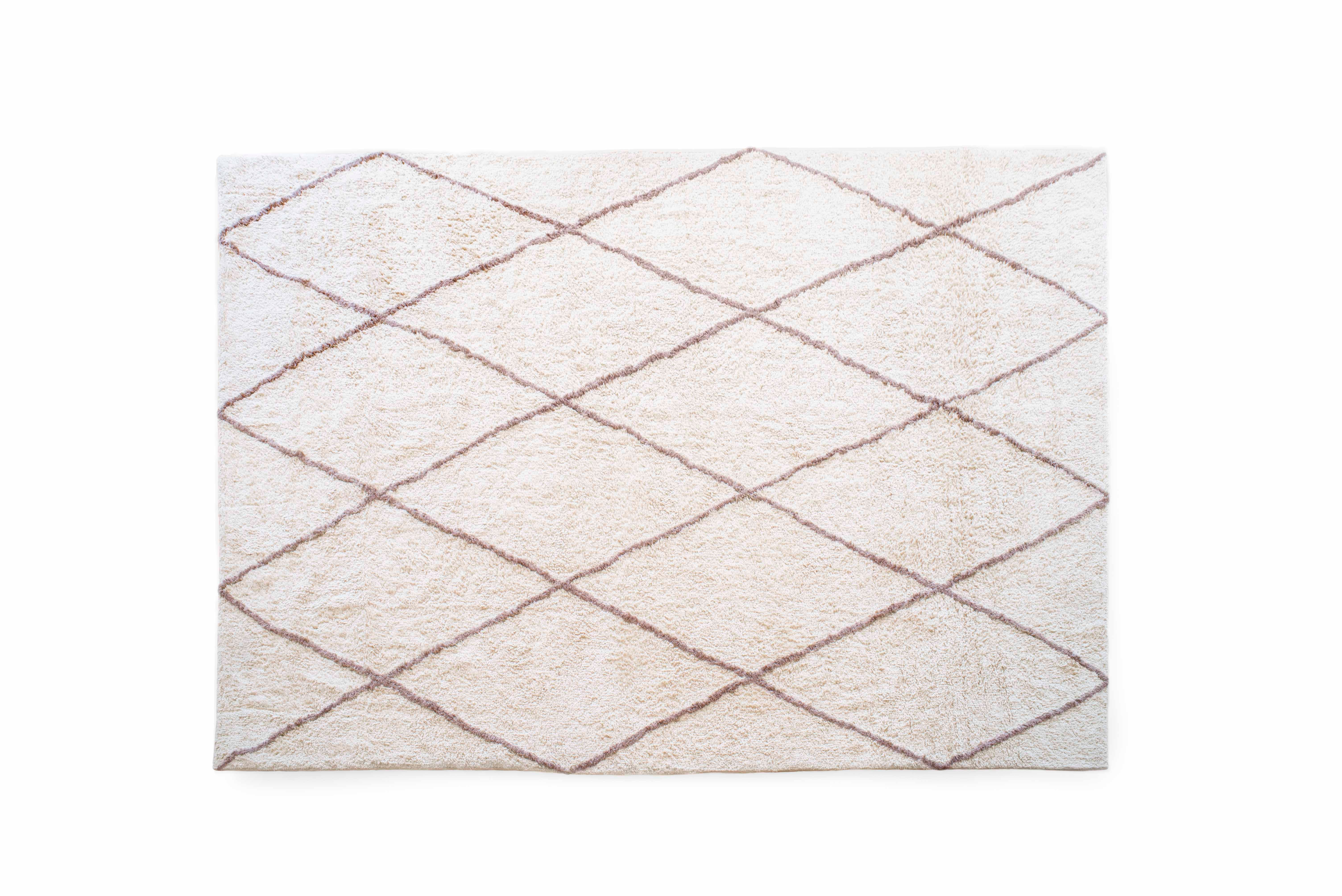 Dywan berberyjski Matmati z naturalnej bawełny 60X90 cm – Ręcznie robiony, nadaje się do prania