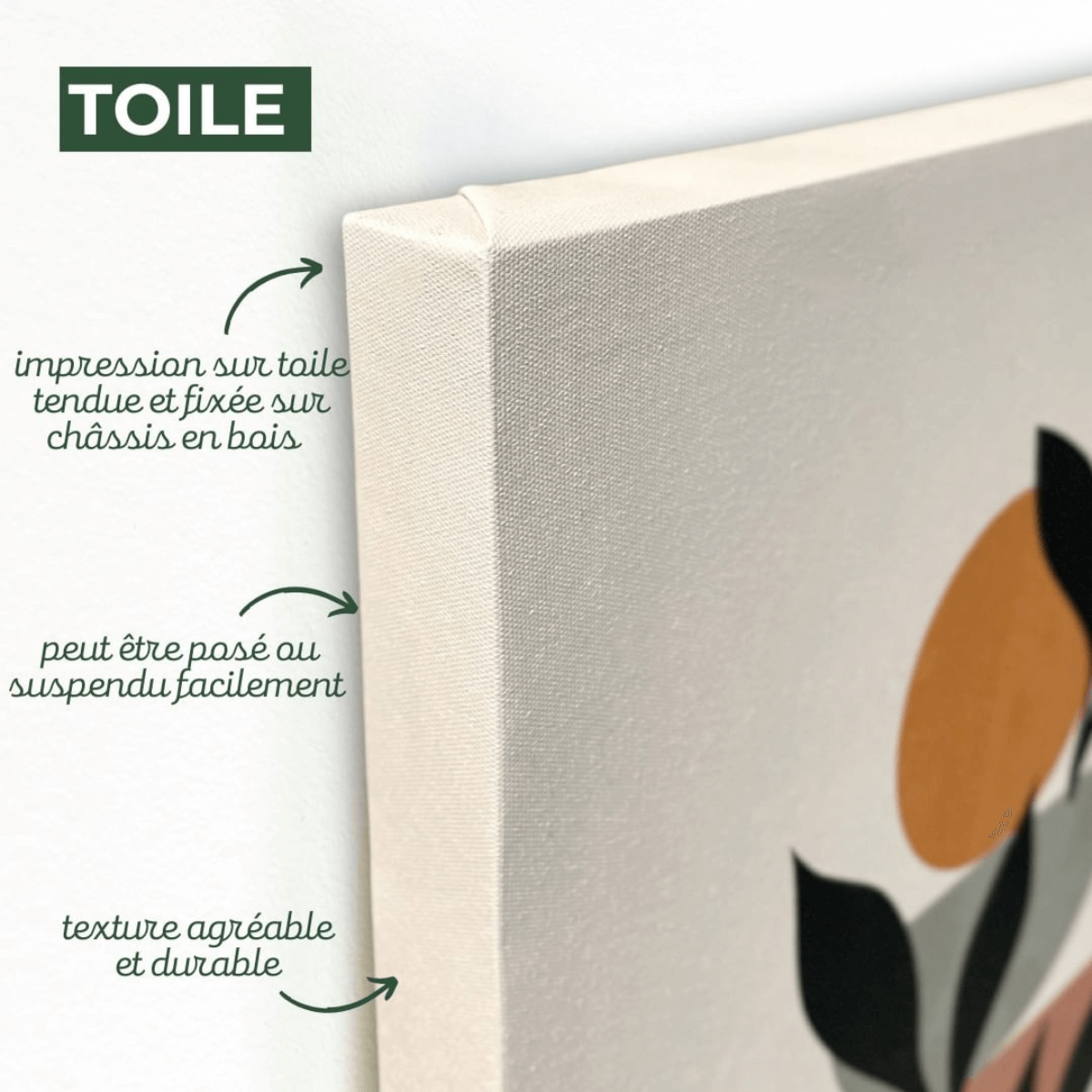 Tableau sur toile jeune lion 45x65 cm - 6