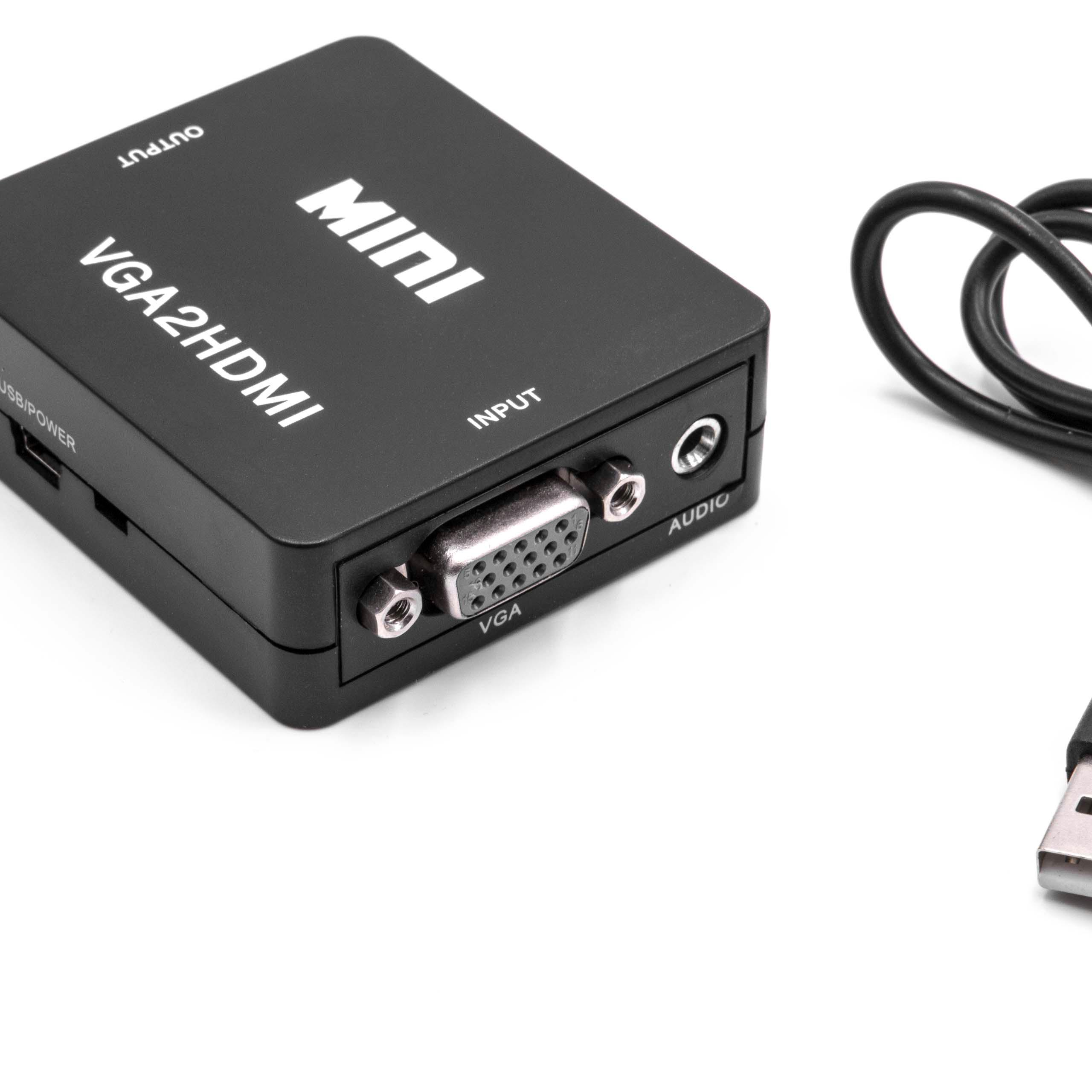 Convertisseur AHD TVI CVI CVBS vers HDMI avec adaptateur BNC pour
