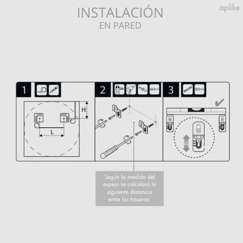 Espejo de Baño Redondo con Luz LED - Luz Blanca Fría (5700K) - Diámetro 60cm | Modelo Sidney (Dorado) - 5