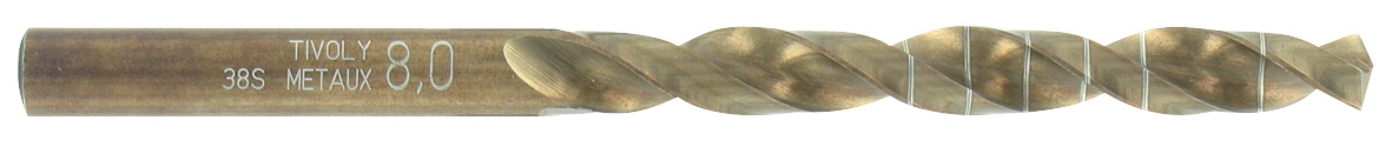 Foret Métal Cobalt Tivoly Technic D6mm - Neuf Emballé - Pour Perçage Acier Et Métaux Durs