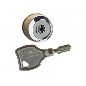 Abus 507168 - Profilo Cilindrico KD6XNP Z30/K30 B/SB, Con Pomello, Carta Codice E 5 Chiavi