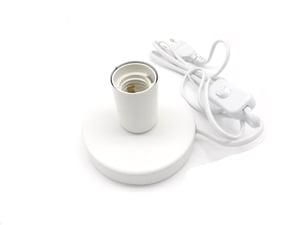 Lampada Lumetto Da Tavolo Scrivania Con Braccio Snodabile E Morsetto Lume Bianco