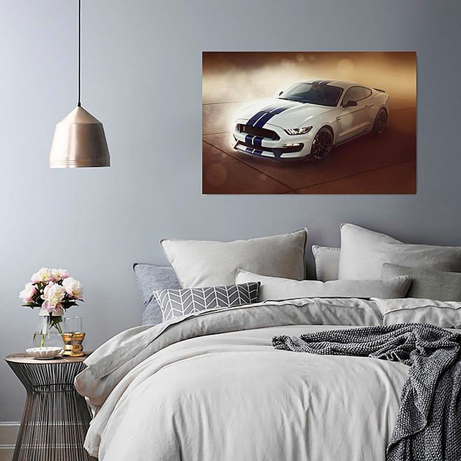 Tableau voiture de sport 5 - 100 x 70 cm - 3