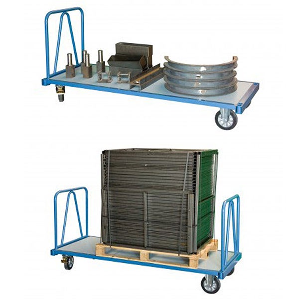 Chariot charge lourde - Composition : 2 ridelles et roues en rectangle - 800008880 - 4