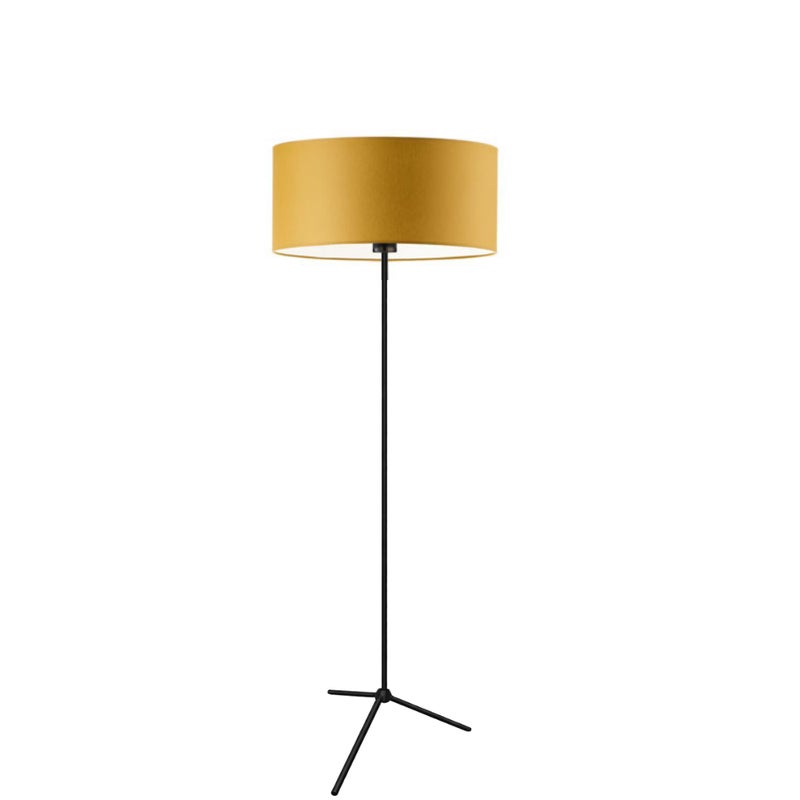 Lampa stojąca podłogowa z abażurem walec 40cm CARALA
