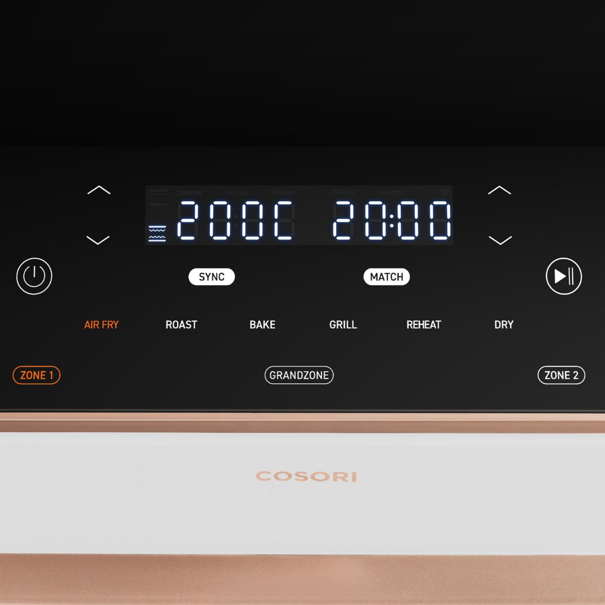 Friteuse sans huile COSORI Twinfry Chef Edition Blanc KOSP0042EUN 10 L - 3