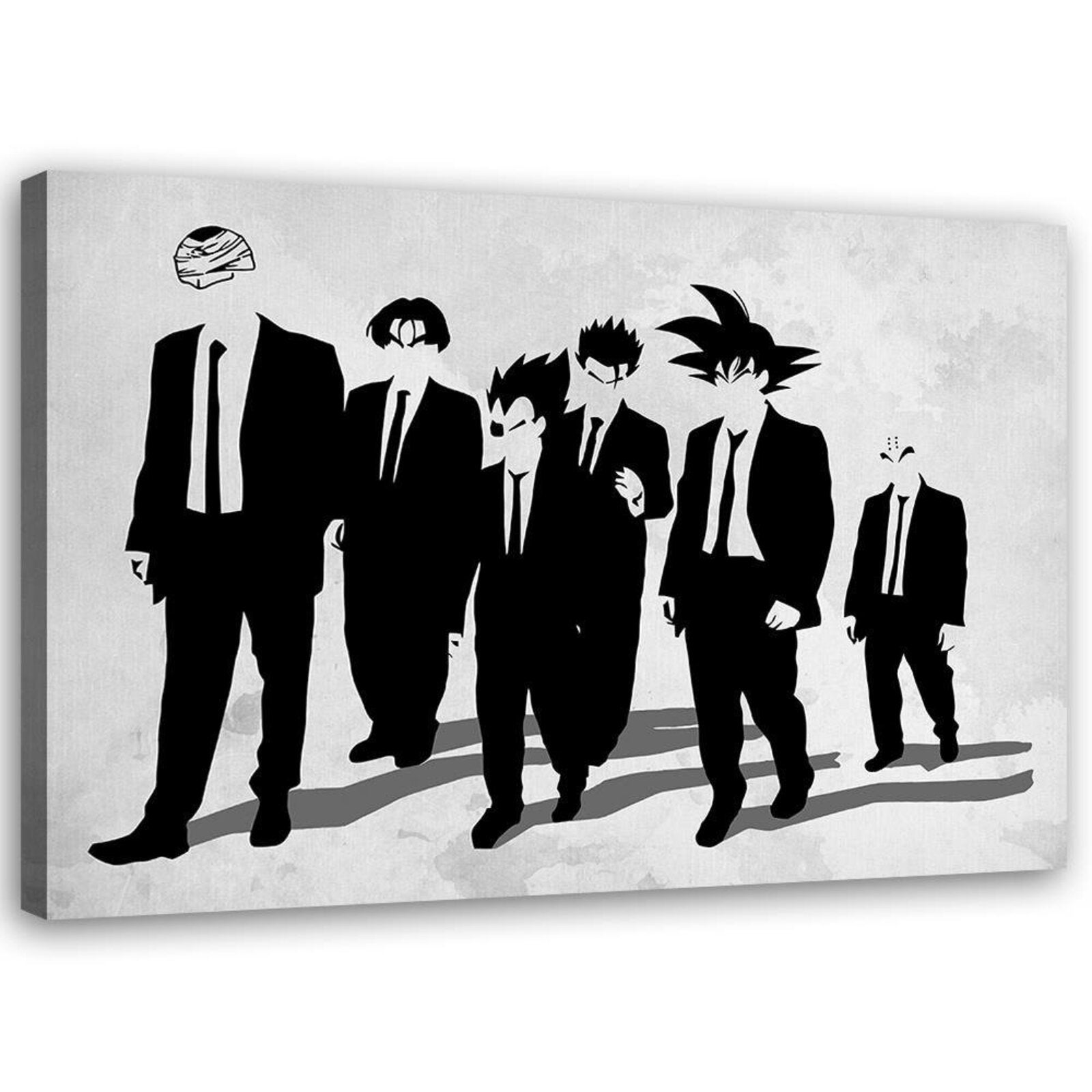 Obraz na płótnie, Eleganckie postacie anime w garniturach 120x80