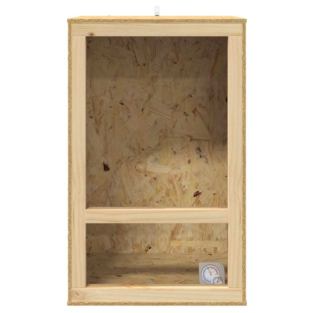 Terrario Marrón 50 x 50 x 80 cm OSB vidaXL - 6