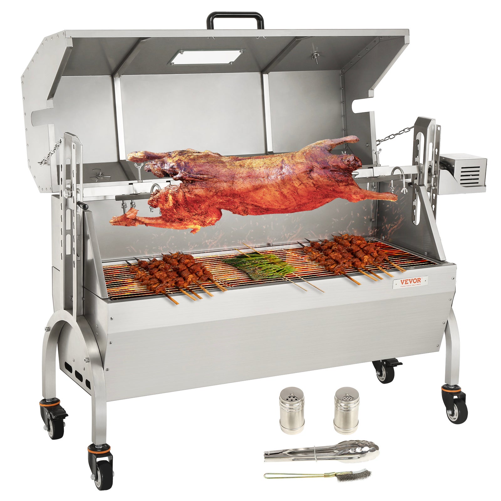 Photo inspiration: Fresh Look at Vevor Girarrosto Spiedo Grill Grill Maiale Agnello Pollo Grill 50W