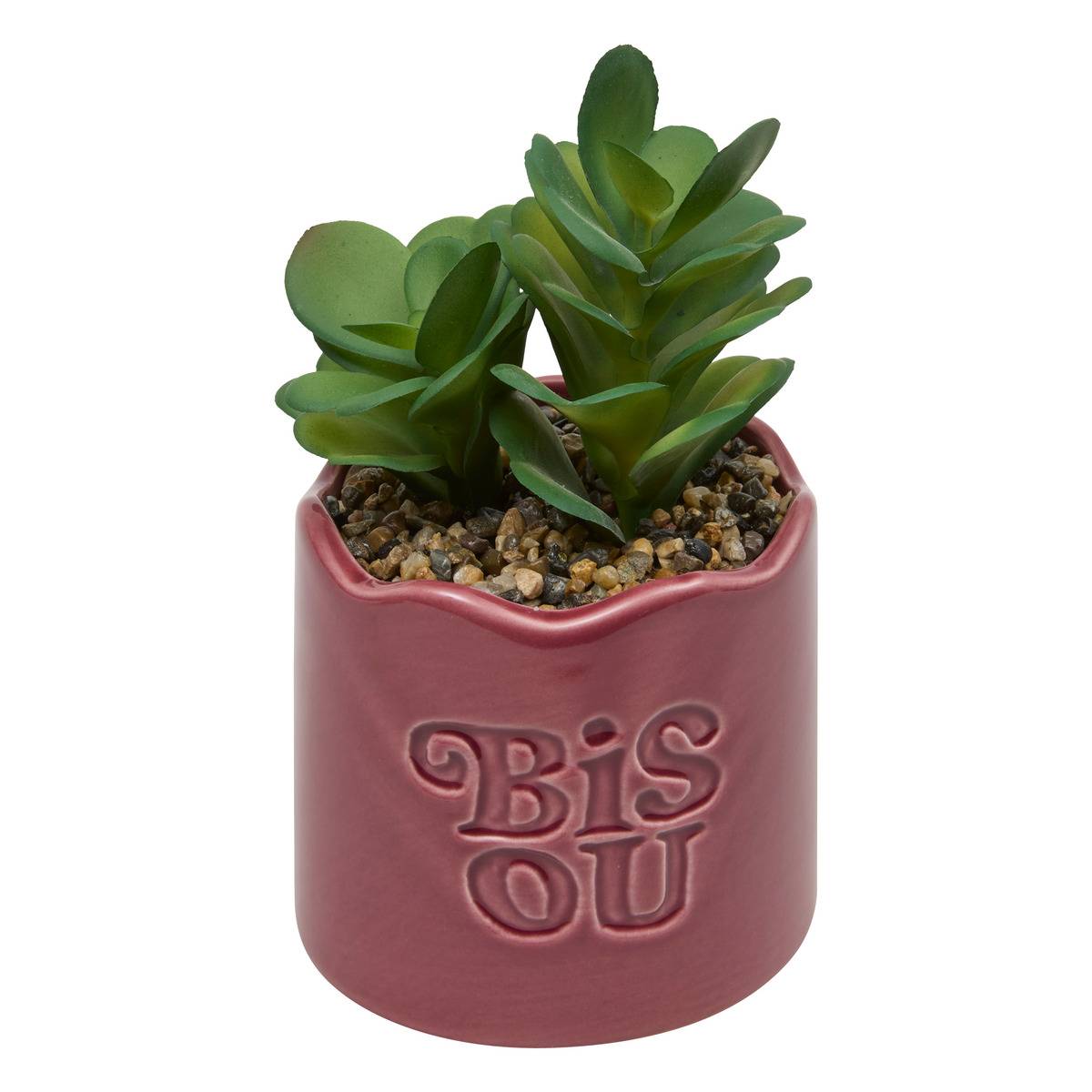 Plante Artificielle En Pot Cheri 13x10cm Vert - Atmosphera Créateur d'intérieur - 3