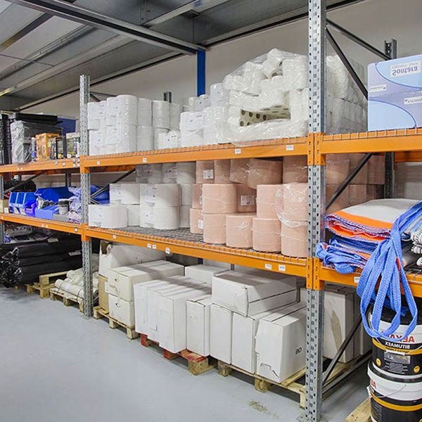 Rack à palettes à 2 niveaux - Element suivant - 3000x3600x1100mm - Utilisable uniquement avec un module de départ - RAYOPAL/2N/3036/S - 4