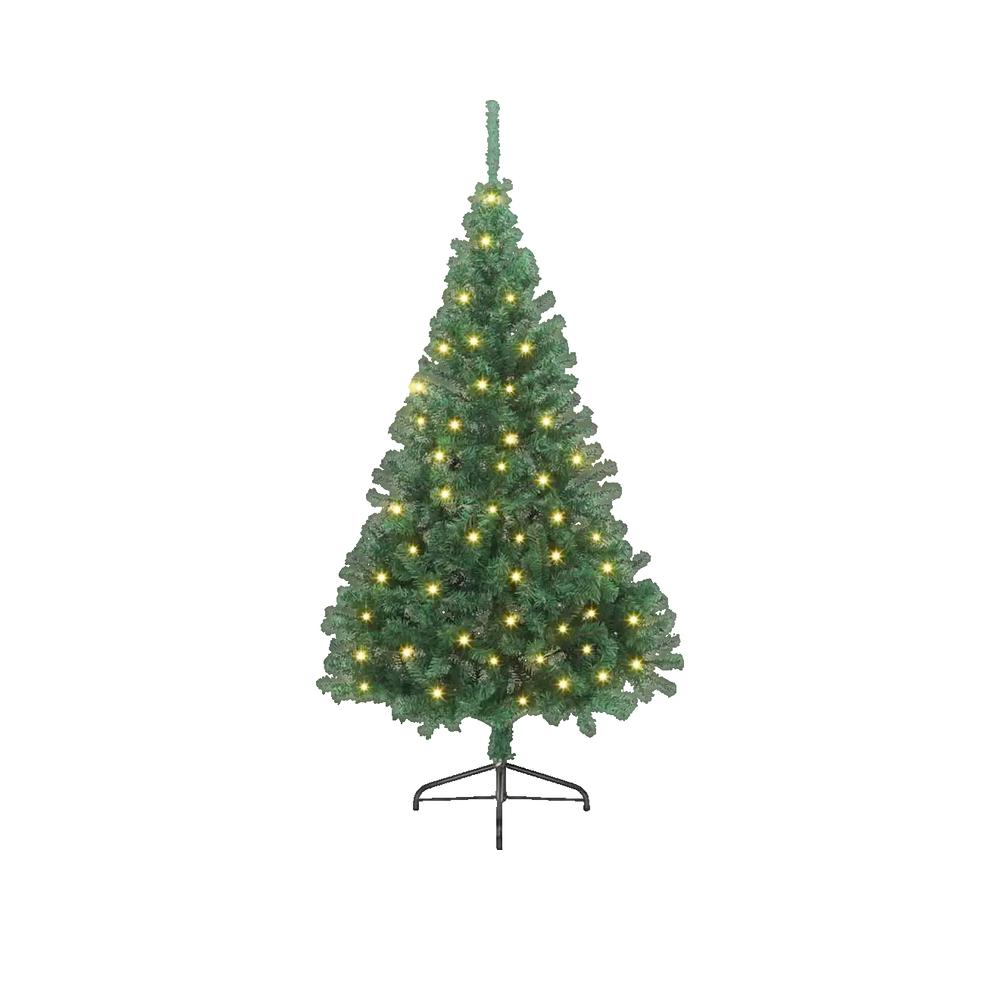 Choinka vidaxl 240 cm LED Zielona Odporna na UV
