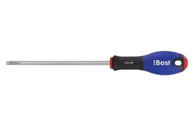 Tournevis BOST avec écrou 6 pans mécanicien - Lame plate Expert - 6,5 X 150 mm - 624330