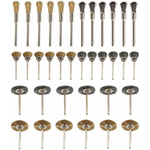 72 Brosses Métalliques Laiton Merryland Pour Dremel - Polissage Et Nettoyage