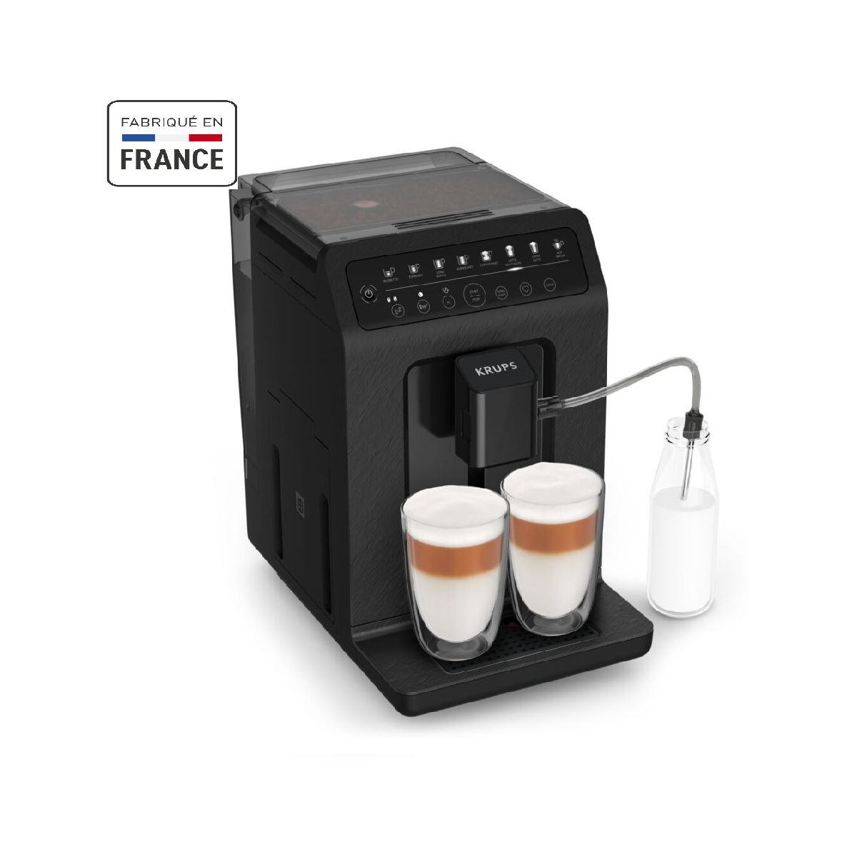 Delonghi Negro Cafetera Krups Ea897b10 1450W 2 Tazas - Imagen 2