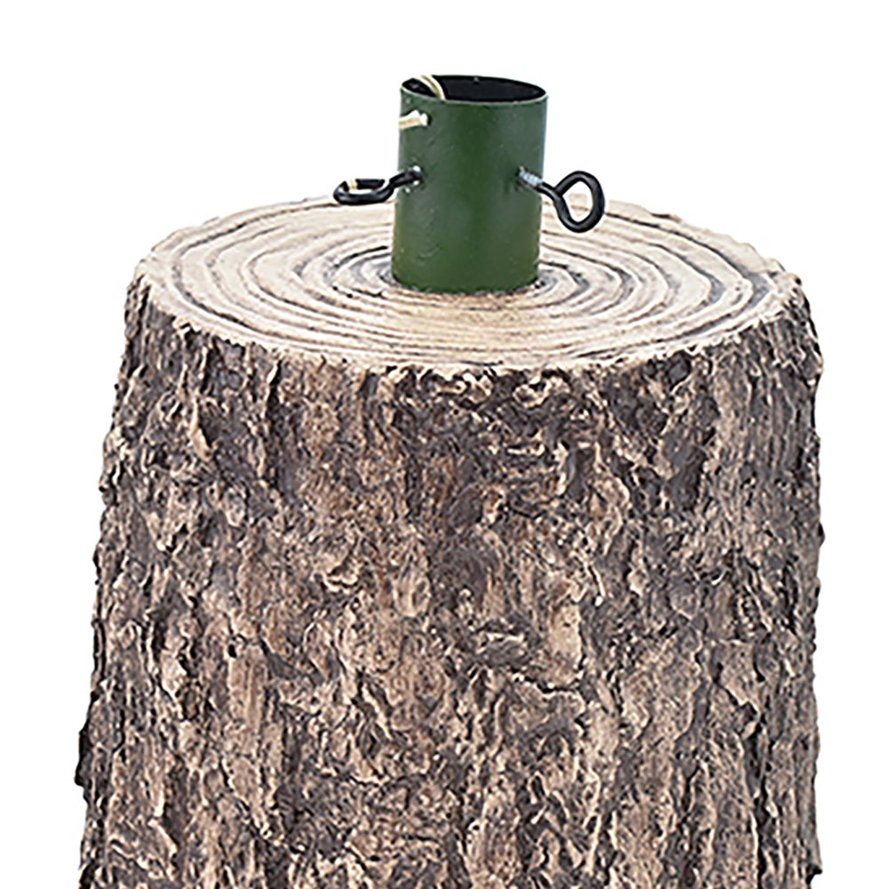 Base Supporto Albero di Natale Tronco Natalizio Attacco Universale Altezza 46 cm - 3