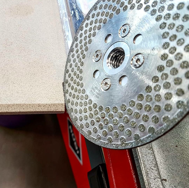 Disque Diamant 125 Mm Pour Meuleuse - Grain 60 à 3000 - Disque Plat Pour Meulage Et Polissage - Neuf JINGLING