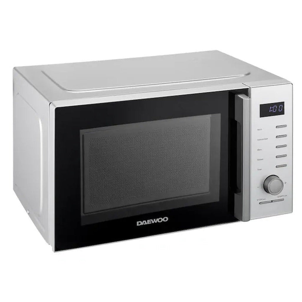 Cuptor cu microunde Daewoo KOR-25RBS | 25L, 850W, Display LED, Silver