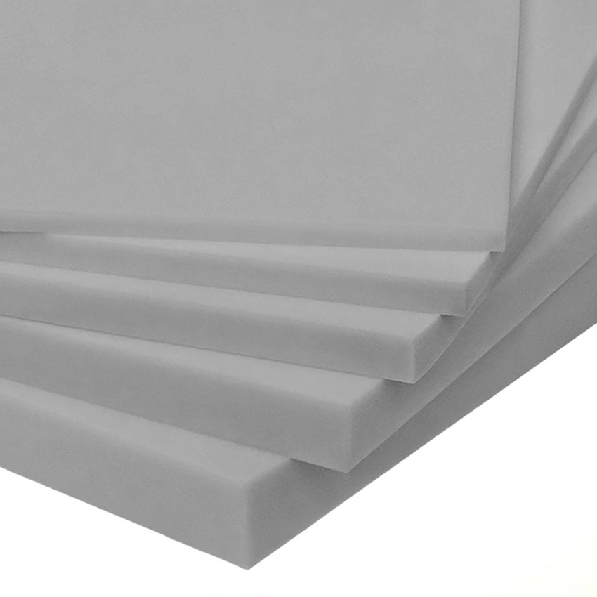 Plancha de Espuma Poliuretano Multiusos - Medida: 50 x 100 x 14 cm de Grosor - Dureza Media - Densidad 30 KG/m3 - 5