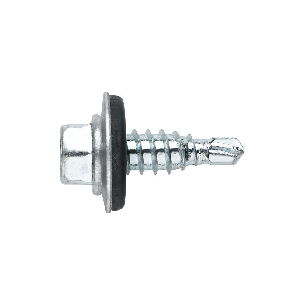 Index A Perfect Fixing Tornillo Autotaladrante De Punta Reducida Y Cabeza Hexagonal Din 7504-K Con Arandela Vulcanizada De Acero-Epdm 6,3 X 25 P16 (Caja De 500 Uds.) , Leroy Merlin