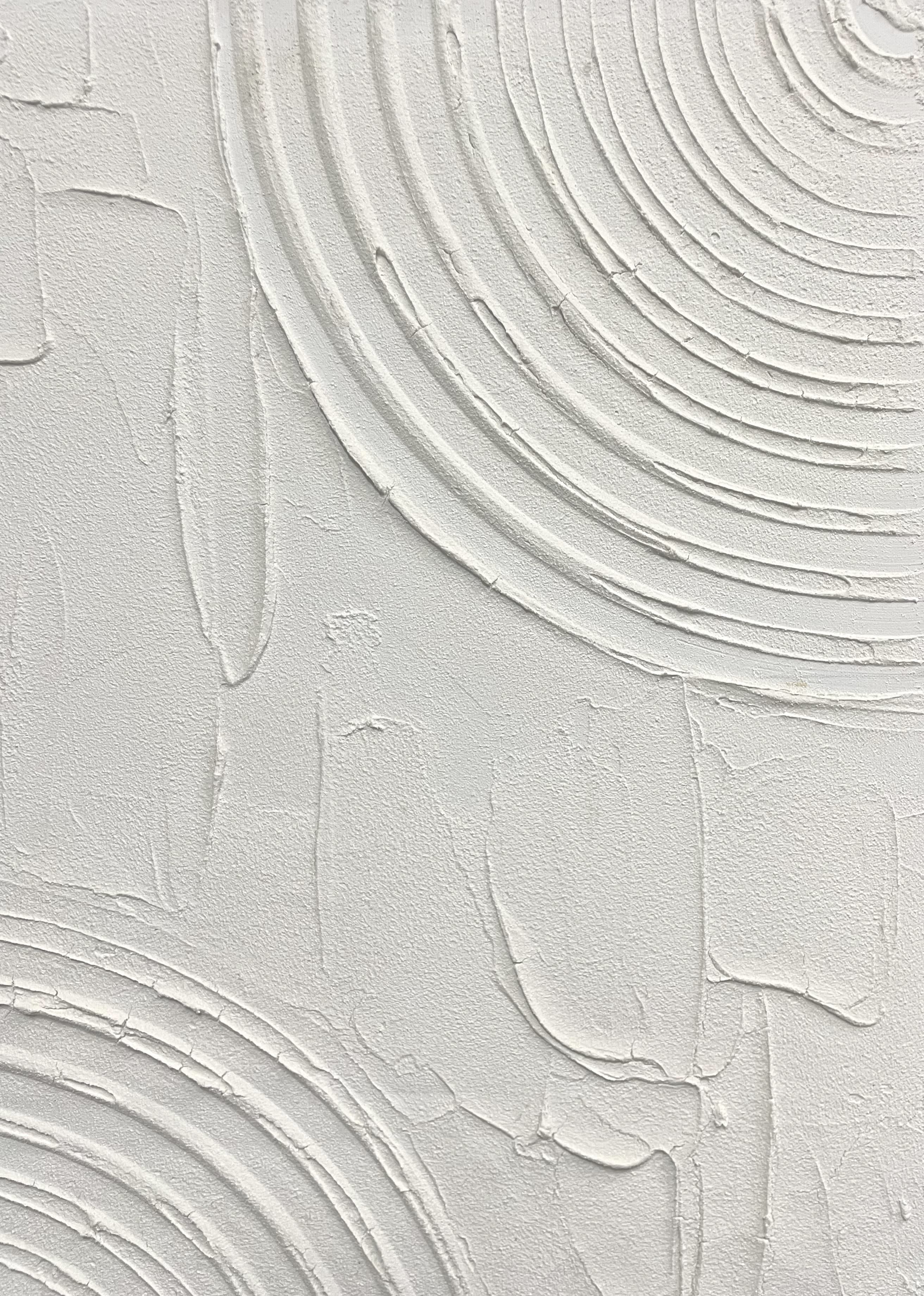 DekoArte - Tableau decoration murale salon avec relief HALO 90x60cm - Tableaux avec cadre couleur bois inclus - 5
