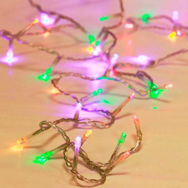 MICRO LIGHTS 100L COLORI LED BIANCO CAVO INTERNO IP20 31V 7,95M (24) 795x1x1 Cm. Colore: multicolore DAM