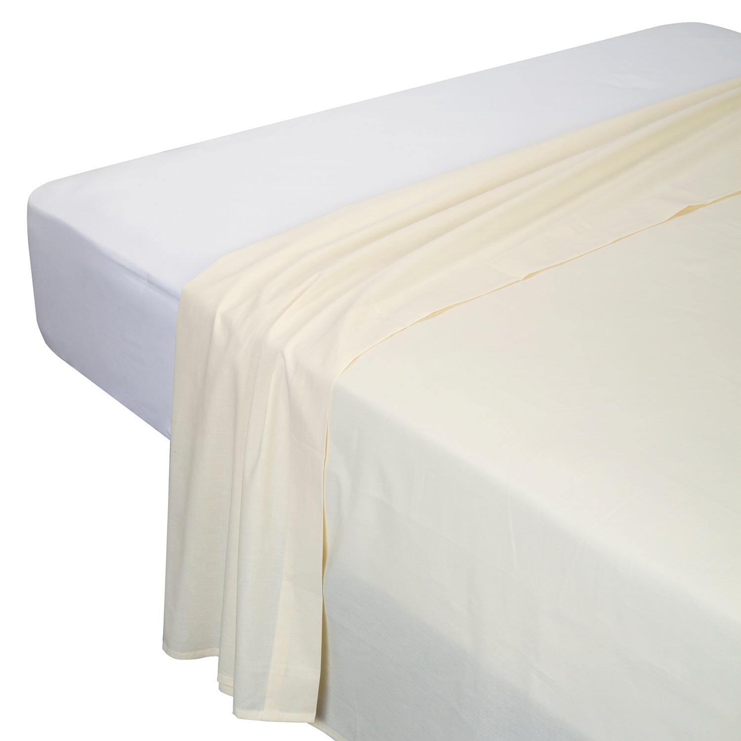 Set da letto 180 x 190 cm | PIKOLIN HOME | 100% Cotone | 4 pezzi | Naturale - 3