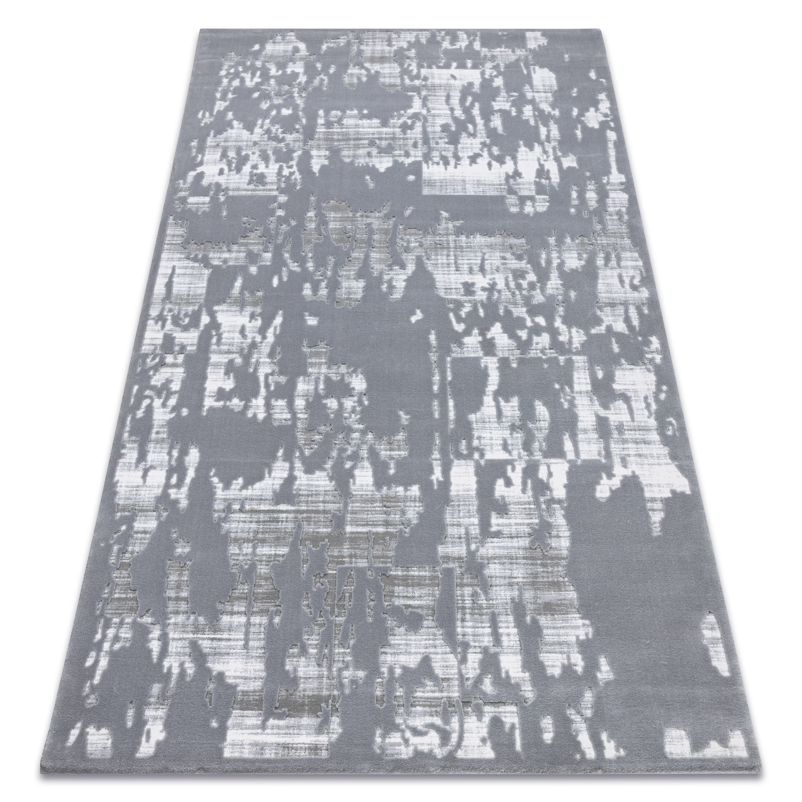 Dywan AKRYL USKUP Beton 9486 szary 80x300 cm
