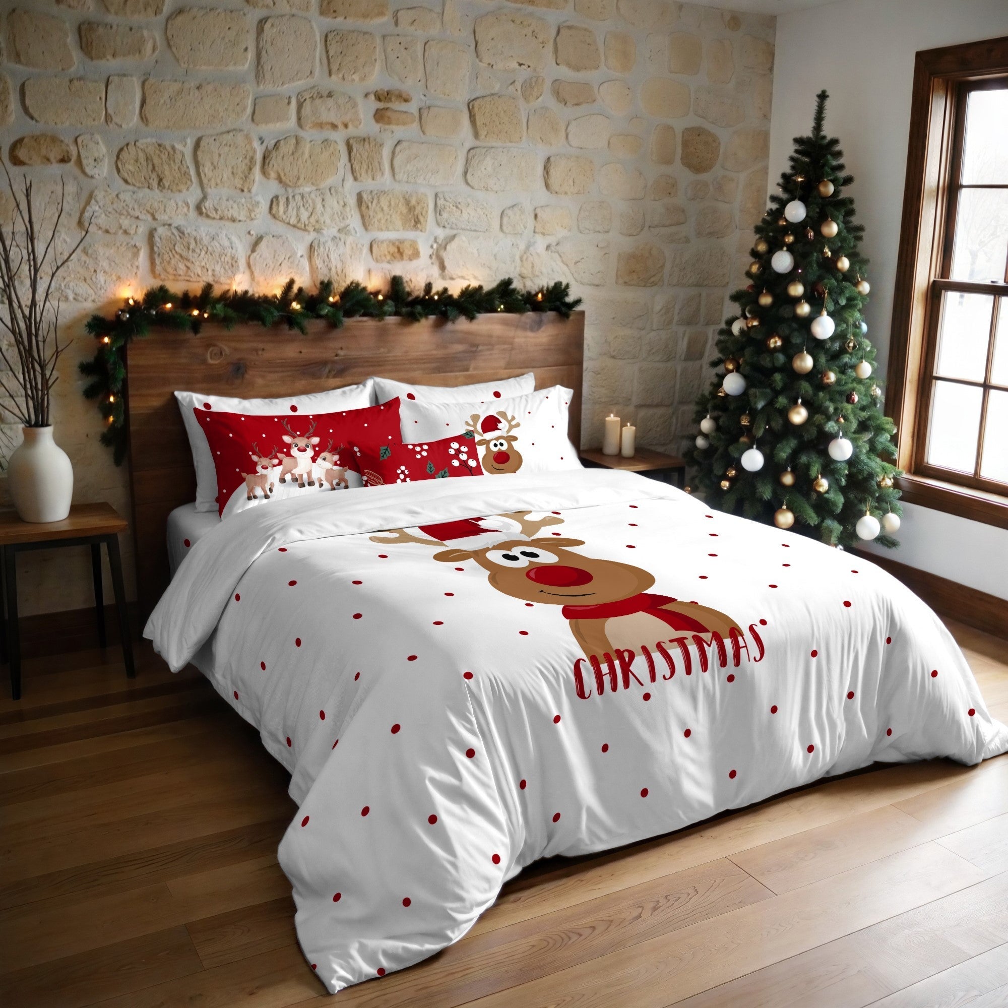 Housse de couette avec boutons-pression Laponia 21 200x200 cm - 5