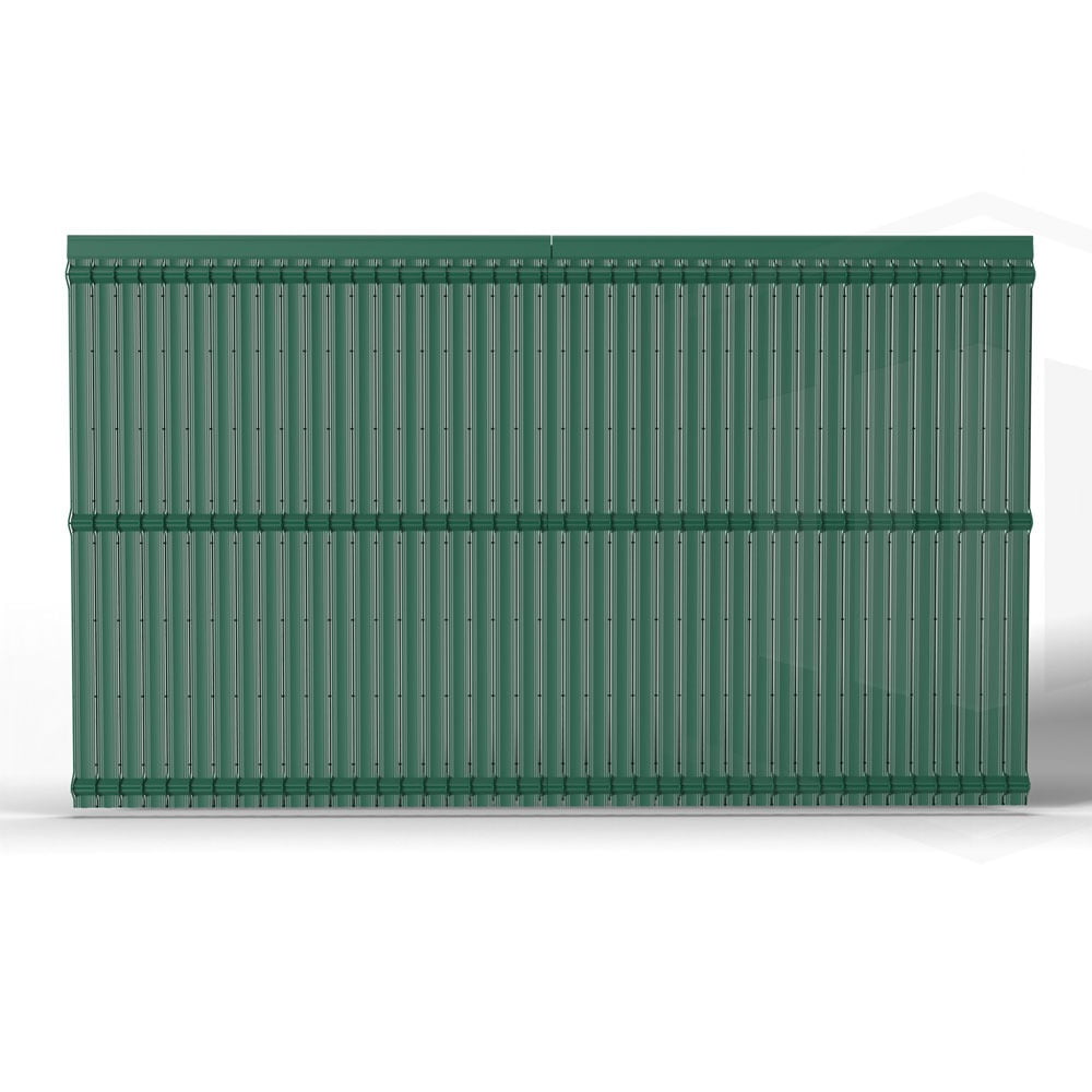 Kit lames occultantes rigide PVC Vert pour panneau rigide Haut 193 x Larg 250 cm - 3