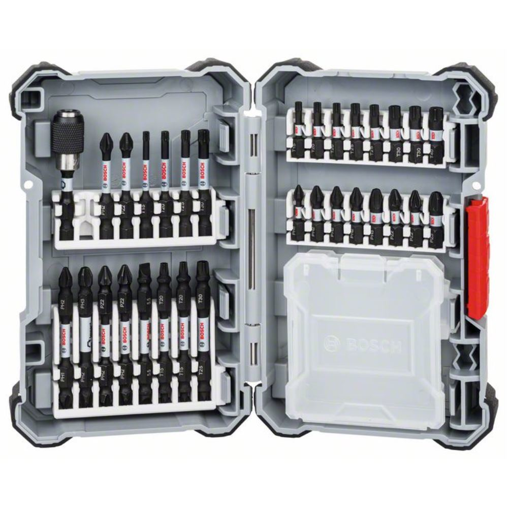 Coffret 31 embouts de vissage SL / PH / PZ / TX Impact Control Pick & Click + Porte embout - 6