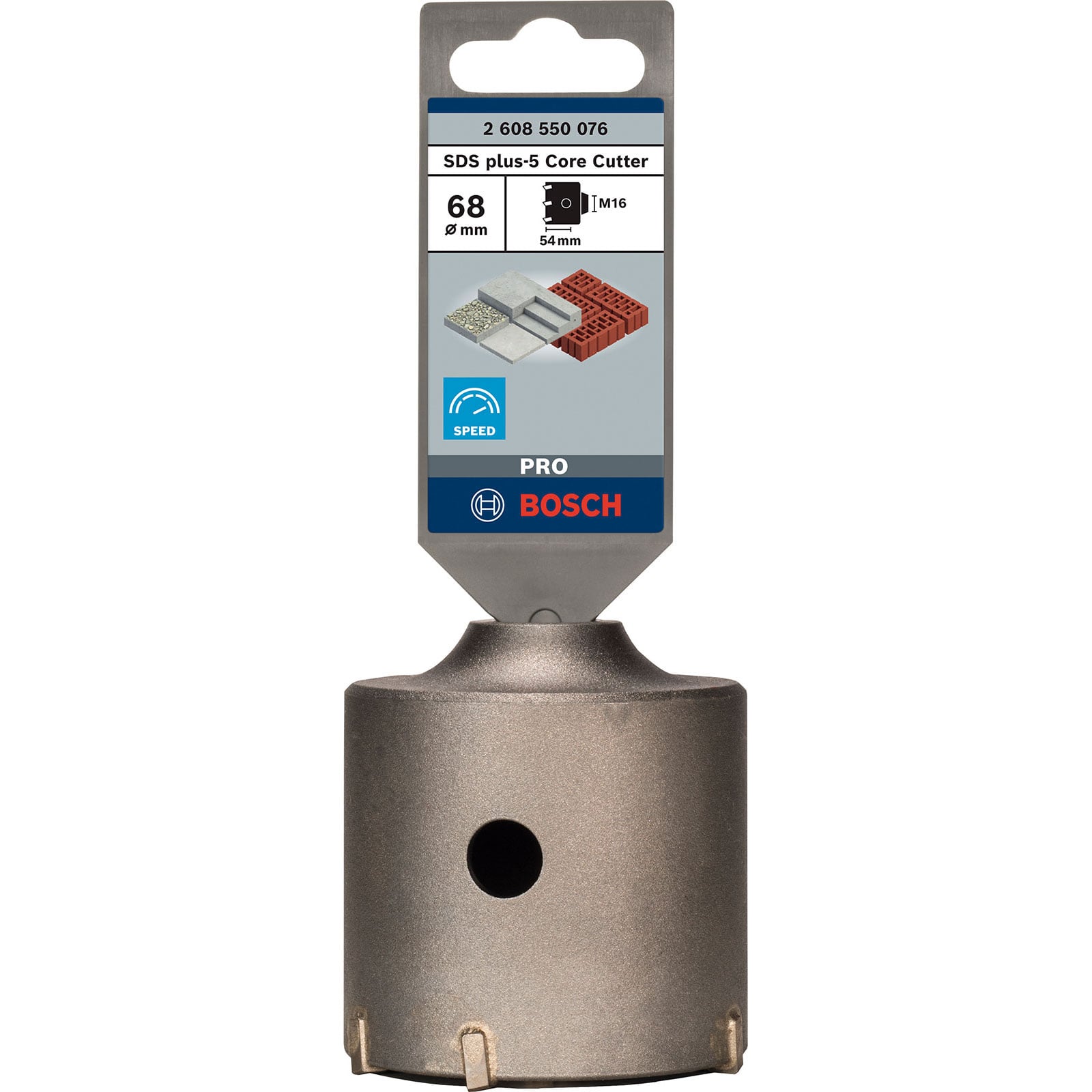 Coroa BOSCH sds plus/hex 68x50x80mm. 6 - 3