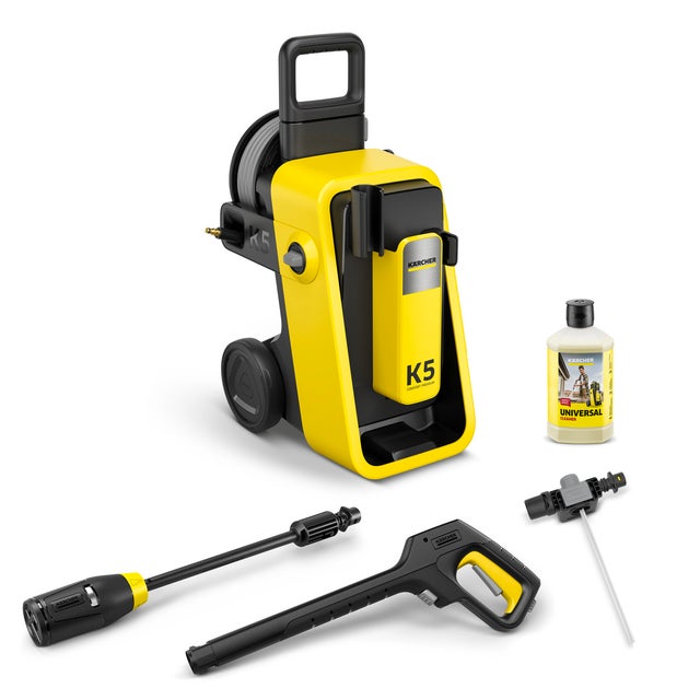 Nettoyeur haute pression KARCHER K 5 Comfort Premium - 145 bars - 500L/h - enrouleur flexible anti-vrille 10m