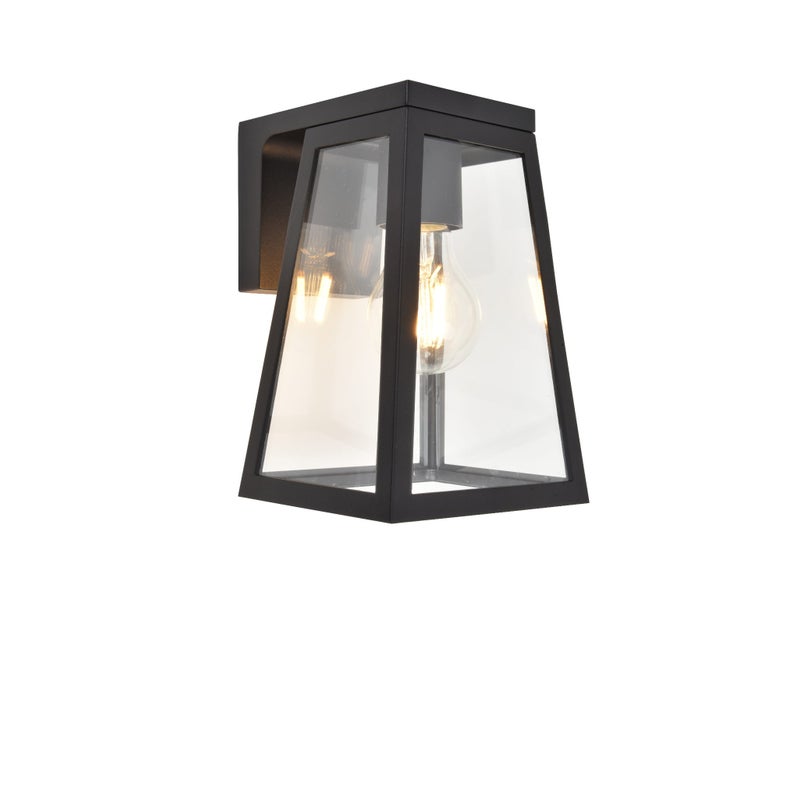 Kinkiet solarny z czujnikiem ruchu FIA czarno-biały 1xE27x2W wym:20,7x14x16,4cm IP44 Lutec