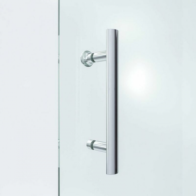 Poignée de porte chrome poli EDRA 02
